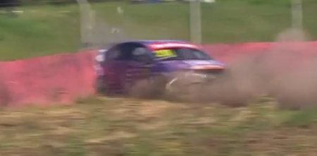 Fiat Competizione: fuerte golpe en la final del domingo