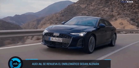 Audi A6, se conoció la nueva generación del premium sedán