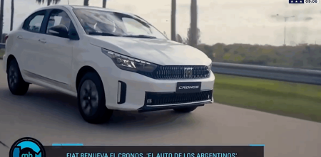 Fiat Argentina presentó el nuevo Cronos