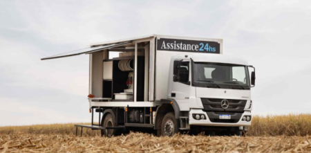 Mercedes-Benz instaló un taller in situ para camiones de la industria azucarera