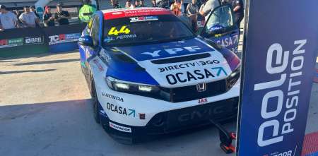 TCR South America: Leonel Pernía se quedó con la pole en El Villicum