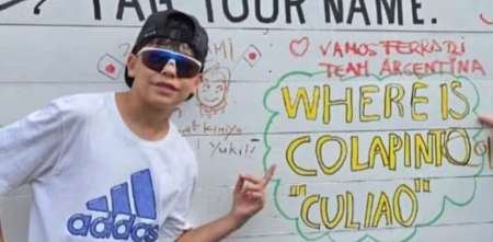 La historia del chico salteño que se hizo viral por un graffiti en reclamo a Alpine y llamó la atención de Colapinto