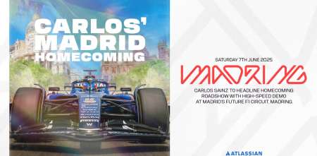 F1: Carlos Sainz hará una exhibición en el circuito Madring: "Es un sueño hecho realidad"