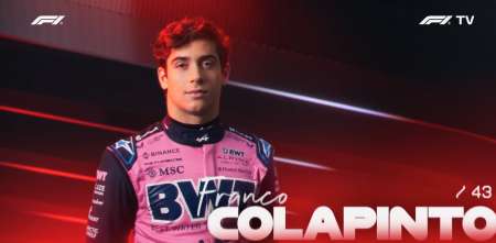 F1: la participación de Colapinto en la apertura de la transmisión de Imola