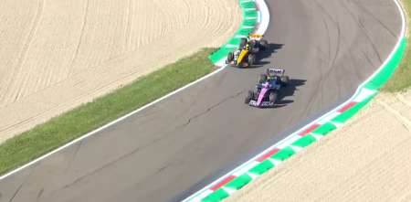 F1: Norris se encontró con Colapinto en pista y no pudo cerrar su vuelta rápida