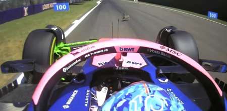 F1: el insólito incidente de Gasly durante la FP1 en Imola: arrollo a un conejo