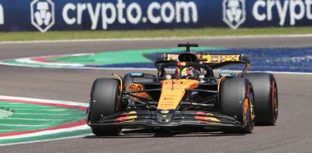 F1: Piastri logró la pole y Colapinto chocó en la Qualy del GP de Emilia-Romagna