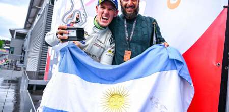 GT Cup Europe: Francisco Viel Bugliotti subió al podio en Spa