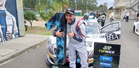 Top Race Series: Christian Vallejo Schwarzenbach contó sus sensaciones tras la victoria en el Sprint