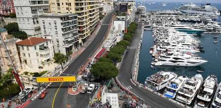 F1: ¡Todo listo! Así luce el box de Colapinto en Mónaco