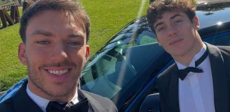 Franco Colapinto, presente en el Festival de Cannes junto a Ocon y Gasly