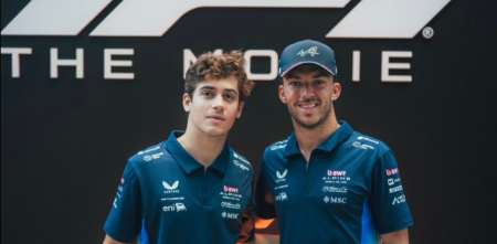 F1: Franco Colapinto, presente en el preestreno de la película