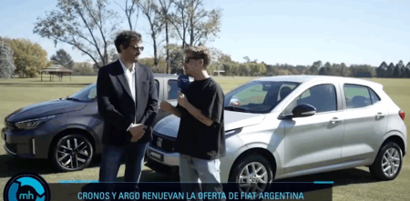 Fiat Argentina actualizó sus Cronos y Argo