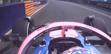 F1: Colapinto ya gira con el Alpine en la FP1 del GP de Mónaco