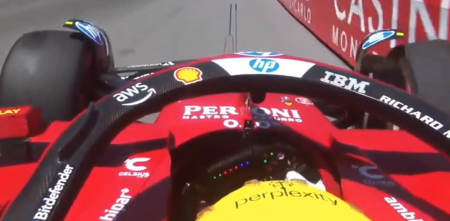 F1: el golpe de Hamilton que provocó la bandera roja en el tercer ensayo en Mónaco