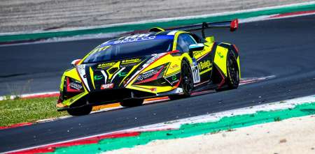GT Italiano: Franco Girolami quedó a as puertas del podio en la carrera 1 de Vallelunga