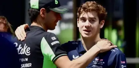El electrizante duelo Colapinto - Bortoleto en la F2 en España 2024