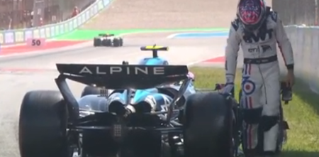 F1: la bronca de Franco Colapinto por no poder completar la clasificación en el GP de España