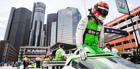 IndyCar: los autos del Juncos Hollinger Racing clasificaron en Detroit