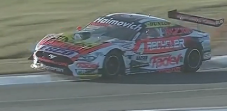 TC: ¡En el aire! así fue el cierre de la vuelta que le dio la pole a Werner en Alta Gracia