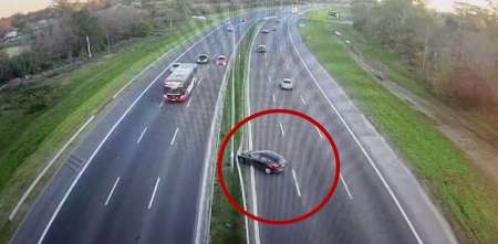 Así fue el choque en el que murió el hijo del jefe policial de Hurlingham