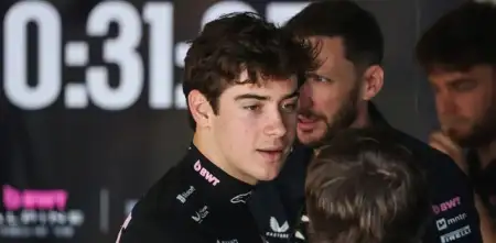 F1: la curiosa cábala de Colapinto antes de una carrera
