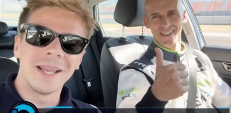 Giramos en el Honda Safety Car con Mariano Pernia