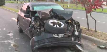 Accidente en Saavedra: chocó una mujer alcoholizada que dejó dos heridos