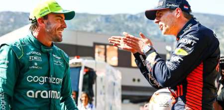 F1: Verstappen y, ¿Un guiño a Aston Martin?