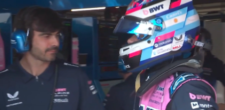 F1: el saludo de Colapinto con sus mecánicos luego de la Q2 en el GP de Canadá