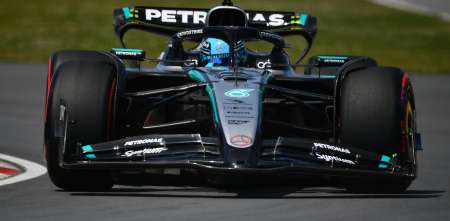 F1: George Russell prevaleció en una clasificación apasionante en Canada.