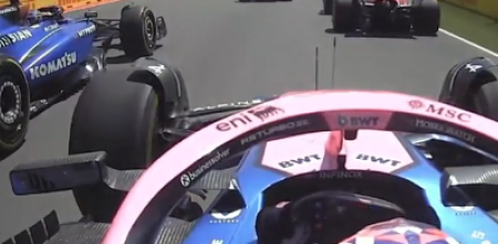 F1: ¡A bordo! Colapinto y una infartante pelea con Albon en el arranque del GP de Canadá
