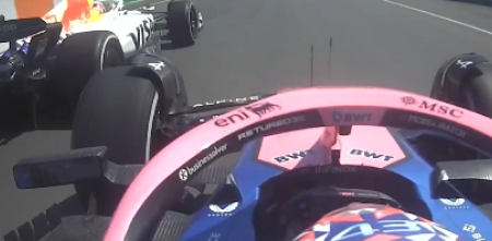 F1: así fue el sobrepaso de Colapinto a Lawson en el GP de Canadá