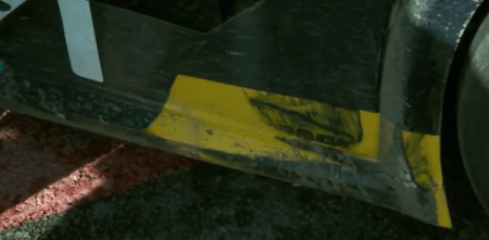 Top Race: así quedó el auto de Pernía tras el toque con Stang en Buenos Aires