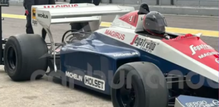 F1: el Toleman de Senna que giró en Buenos Aires