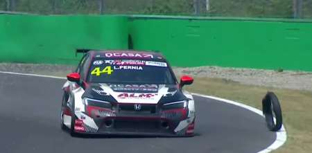 TCR World Tour: el problema que le impidió a Pernía terminar dentro del Top 10 en Monza