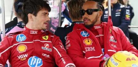 F1: Leclerc confesó el aspecto en el que es superado por Hamilton que le llamó la atención