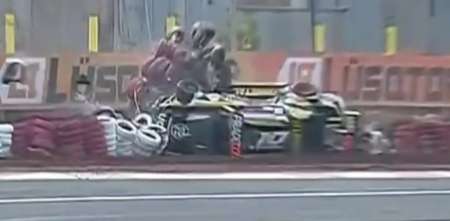 TC: Landa explicó el motivo de su accidente en Posadas