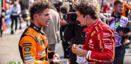 F1: Norris y Leclerc no estarán el primer ensayo de Austria ¿Qué pasó?