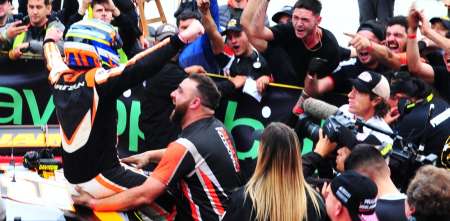 TC: la emoción del padre de Fritzler y los festejos del Pradecon tras la victoria en Posadas