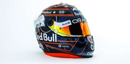 F1: Verstappen estrenará un nuevo casco en el Gran Premio de Austria
