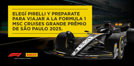 F1: el sorteo de Pirelli para ganar un viaje al GP de San Pablo 2025