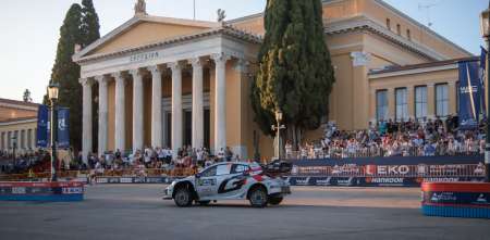 WRC: Ogier y Tänak comparten la vanguardia en el inicio del Rally de Grecia
