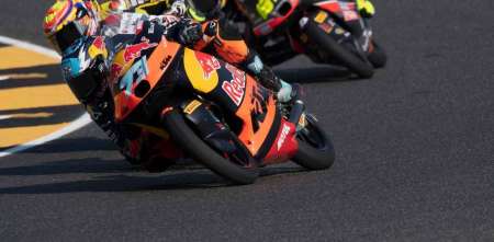 Moto3: Perrone fue 5° y logró meterse en la Q2 del GP de Países Bajos