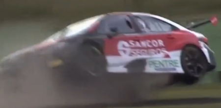 El fuerte despiste de Traut en la clasificación del TC2000 en Concordia