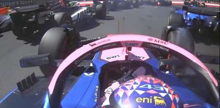 F1: Franco Colapinto largó de forma prolija y pudo esquivar los incidentes en Austria