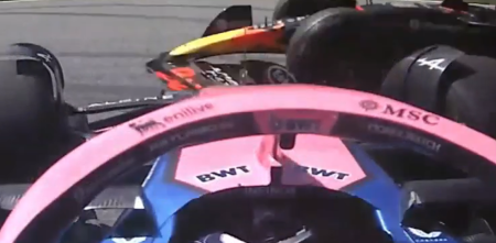 F1: ¡Desde adentro! Así se vio el toque de Tsunoda a Colapinto en el GP de Austria