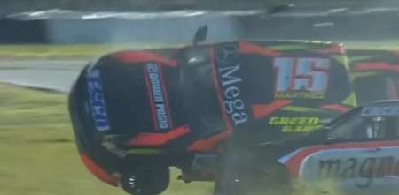 El mensaje de Agustín Martínez desde la clínica tras su fuerte vuelco en las TC Pick Up