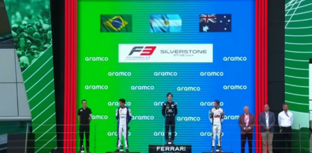 F3: el día que sonó el himno argentino en Silverstone con el triunfo de Franco Colapinto