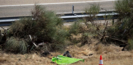 Así quedó el auto de Diogo Jota luego del trágico accidente